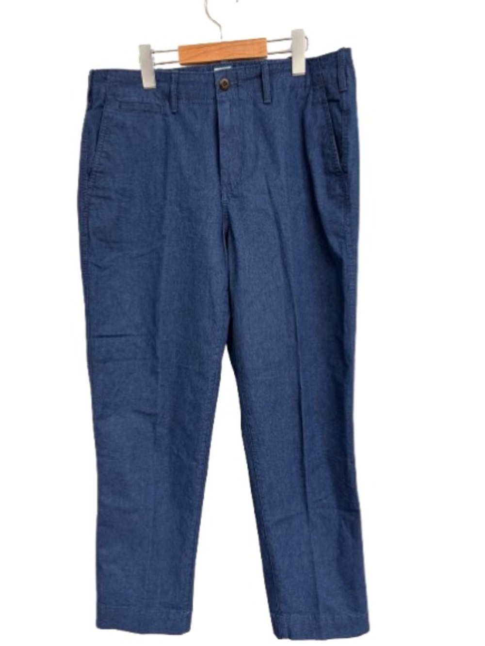 GAP Women's Blue Denim Ankle Khaki Pants